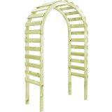 vidaXL Vrtna pergola 130x60x230 cm impregnirana borovina, (20758581) | Shoptok.si
