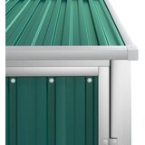  Vrtno spremište zeleno 88 x 89 x 161 cm od pocinčanog čelika | Eponuda.com