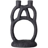 Bloomingville Črn svečnik Ramina, višina 29 cm Cene