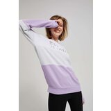 Marisse Lavender Printed Sweatshirt Cene