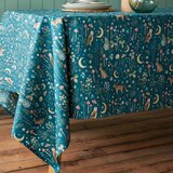 Catherine Lansfield Bombažen namizni prt 137x178 cm Enchanted Twilight Animals &amp;ndash; Slike