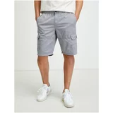 Tom Tailor Light Grey Men's Shorts with Pockets - Men's