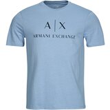 Armani Exchange Majice s kratkimi rokavi T-SHIRT Modra Cene