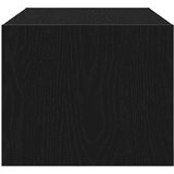 TV ormarići 2 kom crni hrast 60x31x25,5 cm konstruiranog drva | shoptok.hr