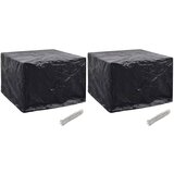  Navlake za vrtni namještaj s 8 ušica 2 kom 122 x 112 x 98 cm | Eponuda.com