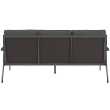 Beldano Lounge Garnitura Genua, Črna, Antracit, 4-Delno | Shoptok.si
