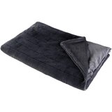 Dieter Knoll krznena odeja 150/200 cm antracit | Shoptok.si