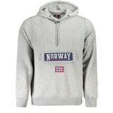 Norway 1963 Mu&amp;scaron;ka siva zip-up majica Slike