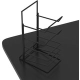  Igraći stol LED u obliku slova Z crni 110 x 60 x 75 cm | shoptok.hr