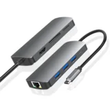 PRIKLOPNA POSTAJA HUB 8V1 USB - C HDMI 4K SD ZA MACBOOK PRO/AIR, (5000345825)