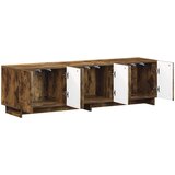  TV stalak 140 x 34,5 x 40 cm Dimljeni hrast Konstruirano drvo | shoptok.hr