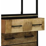  Highboard s ladicama Smeđa 70 x 35 x 180 cm Čvrsto drvo manga | shoptok.hr
