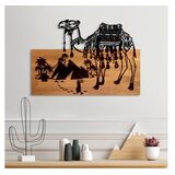 WALLXPERT Zidna dekoracija Yok Deve, 58 x 40 x 3 cm, Smeđa | Eponuda.ba