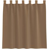 Voile zavjese s petljama 2 kom svijetlosmeđe 140x140 cm | Shoptok.si