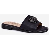 S. BARSKI Women's Flat Sandals With Decorative Detail | ePonuda.com