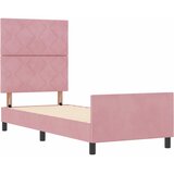  Krevet s opruga kutije Ružičasta 80 x 200 cm Baršun | shoptok.hr