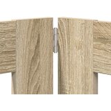  Vrata za pse s postoljem 4 pcs Hrast sonoma 100 x 80 cm | shoptok.hr