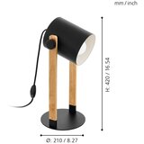 Eglo STONA LAMPA 1XE27 HORNWOOD 43047 | Eponuda.com
