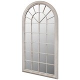 vidaXL Rustikalno vrtno ogledalo 60x116 cm notranje in zunanje, (20758672) | Shoptok.si