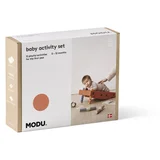 Modu Baby Activity set, Burnt Orange / Dusty Green M-ACT-BAB-BO-DG