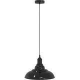 VISILICA podesiva po visini E27 sjajno crna Ø 31 cm metal | Eponuda.com