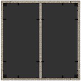  3-dijelni set za objedovanje u vrtu s jastučićima svjetlosive boje poliratan | shoptok.hr