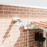  Skrovita tenda Žuta i narančasta 400 × 350 cm Poliester i metal | shoptok.hr
