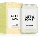 Let's Toast dišeča sveča 390 g