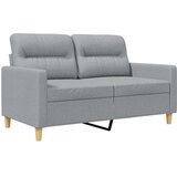  Dvosjed od tkanine svjetlosivi 120 cm | shoptok.hr