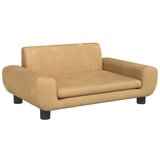 The Living Store Otroški kavč rjav 70x45x33 cm žamet - Otroški Kavč, (21494771) | Shoptok.si