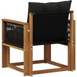 Srednja sofa za van Čvrsto drvo akacije Prirodna | shoptok.hr