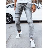 DStreet Spodnie męskie jeansowe joggery szare Cijene