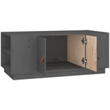  Stolić za kavu sivi 100 x 50 x 41 cm od masivne borovine | shoptok.hr