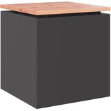  Vrtna klupa Crna 40 x 40 x 43 cm Čelik | Eponuda.com
