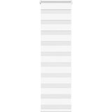 vidaXL zebra senčilo bela 50x100 cm tkanina širina 45,9cm poliester Cene