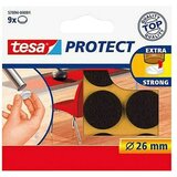 Tesa Podložna pločica od filca Protect (9 Kom., Smeđa) | shoptok.hr