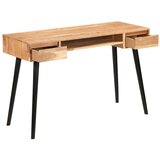  Pisalna miza iz trdnega akacijevega lesa 118x45x76 cm | Shoptok.si