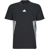 Adidas Majice s kratkimi rokavi M FI 3S REG T Črna