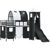vidaXL Okvir Krevet za Dječji Loft Crna 74 5 x 190 cm Metal | shoptok.hr