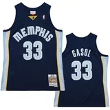 marc gasol 33 memphis grizzlies 2008-09 swingman dark dres