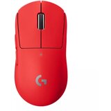 Logitech Gejmerski bežični miš G Pro X Superlight crveni Cene