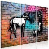  Slika - Washing Zebra - Colourful Brick (3 Parts) 120x80 Cijene