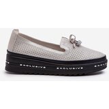 S. BARSKI Shiny Women's Leather Loafers on Platform S.Barski | Shoptok.si