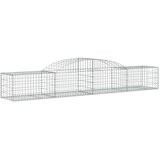  Obokane gabion košare 13 kosi 300x50x40/60 cm pocinkano železo | Shoptok.si