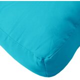  Jastuk za palete tirkizni 70 x 40 x 12 cm od tkanine | shoptok.hr