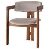 Hanah home CO - 026 WalnutLight Brown Chair | ePonuda.com