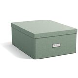Bigso Kartonska kutija za pohranu plavozelena s poklopcem 34,5x45x18,5 cm Katrin Canvas Paper Laminate – | shoptok.hr