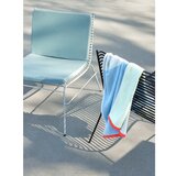 Hübsch Plavi pamučan ručnik od frotira 70x140 cm Block – | shoptok.hr