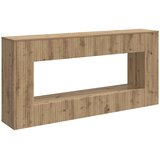  Konzolna stolica Prugasti Zanatski Hrast 155 x 29 x 74 cm | shoptok.hr
