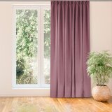  Curtain MILANA color lilac style classic flex 9.5 cm with double pleat chenille 220x270 HOMEDE | shoptok.hr